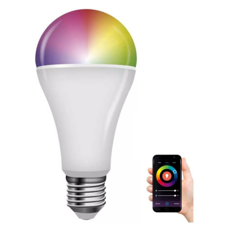 LED RGB Stmívatelná žárovka GoSmart A65 E27/14W/230V 2700-6500K Tuya Donoci