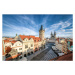 Fotografie Aerial view of Old Town, Prague,, Harald Nachtmann, 40 × 26.7 cm