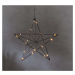 Vánoční závěsná světelná LED dekorace Star Trading Line, výška 36 cm