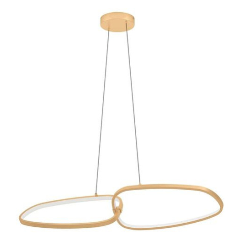 LED Závěsné osvětlení Eglo LODOSA mosaz 390205