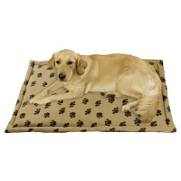 Světle hnědý bavlněný pelíšek pro psy 60x90 cm – Maximex