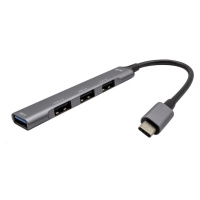 i-tec USB-C Metal HUB 1x USB 3.0 + 3x USB 2.0