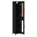 vidaXL Skříň highboard černá 34,5 x 34 x 180 cm kompozitní dřevo