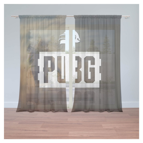 Záclony PUBG Vojáci: 2ks 150x250cm