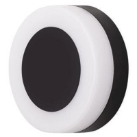 Nova Luce Elegantní kruhové nástěnné svítidlo TUNE - 9 W, 620 lm, 3000 K, bílo-černá NV 9529713