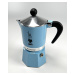 Bialetti Rainbow 3 modrá moka konvice