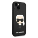 Karl Lagerfeld KLHMP14MSLKHBK hard silikonové pouzdro iPhone 14 PLUS 6.7" black Silicone Karl`s 