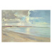 Obrazová reprodukce Reflected Clouds, Oxwich Beach, 2001, Timothy Easton, 40 × 26.7 cm