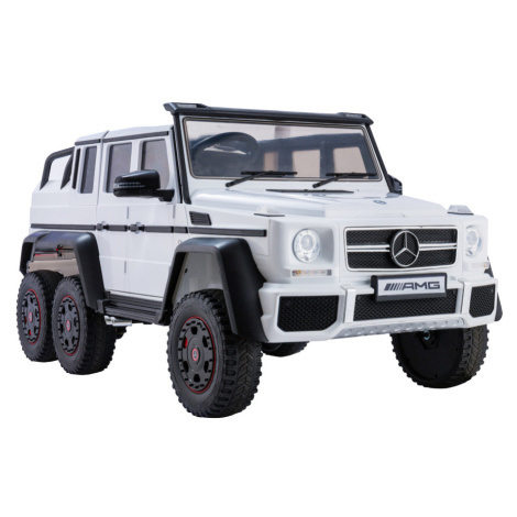 Elektrické autíčko Mercedes G63 6x4 24V bílé