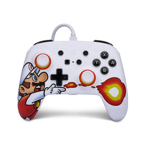 PowerA Enhanced Wired Controller for Nintendo Switch - Fireball Mario