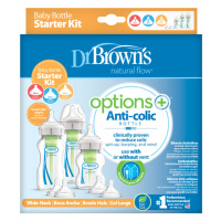 DR.BROWNS - Souprava 3 lahví Options+ široké hrdlo startovací (WB03606)