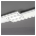 LEUCHTEN DIREKT is JUST LIGHT LED stropní svítidlo bílé ploché 110x28, dálkový ovladač, stmívate