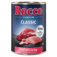 Rocco Classic 12 x 400 g - Hovězí s krůtou