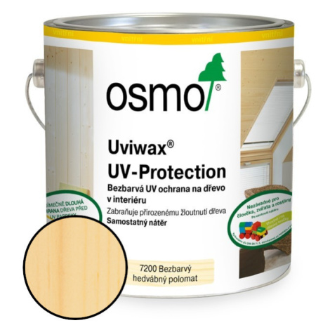 Nátěr na dřevo Osmo 7200 Uviwax UV-Protection bezbarvý 2,5 l AU-MEX