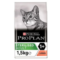 Pro Plan Cat Sterilised Renal Plus granule pro kastrované kočky s lososem 1,5 kg
