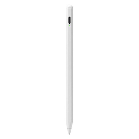 Joyroom Dvourežimové stylusové pero s držákem Joyroom JR-K12 (bílé)