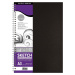 Daler Rowney Simply Sketch Book Skicář Simply A3 100 g Black