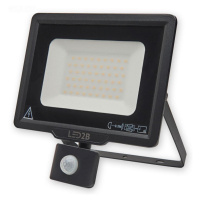 LED Venkovní reflektor se senzorem LED/50W/230V 6500K IP44