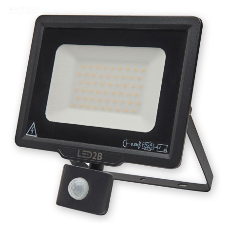 LED Venkovní reflektor se senzorem LED/50W/230V 6500K IP44 Donoci