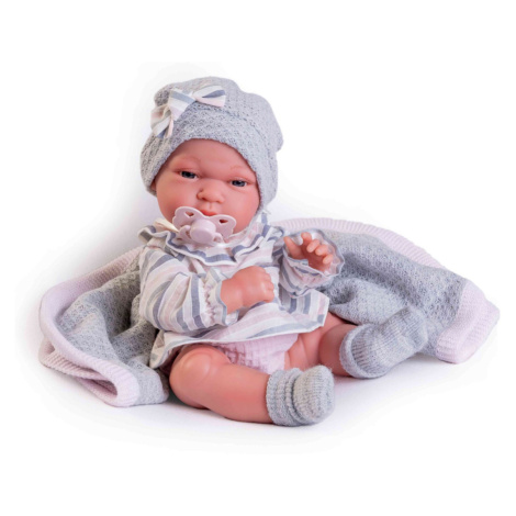Antonio Juan 60029 TONETA - realistická panenka miminko s celovinylovým tělem - 33 cm