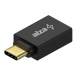 AlzaPower USB-C (M) to USB-A (F) 3.0 OTG černý