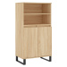 vidaXL Skříň highboard dub sonoma 60 x 36 x 110 cm kompozitní dřevo