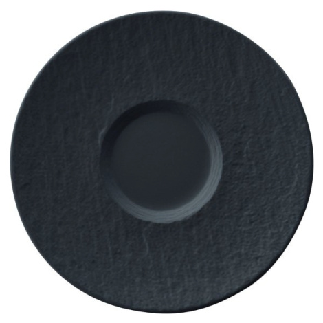 Villeroy & Boch Manufacture Rock podšálek k šálku na bílou kávu, Ø 17 cm 10-4239-1220