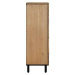 vidaXL Skříň highboard hnědý 60x33x100 cm masivní mangovníkové dřevo