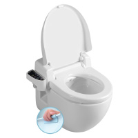 BRILLA závěsné WC s elektronickým bidetem BLOOMING NB-R770D-1