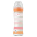 CHICCO Láhev kojenecká sklo Well-being silikon 240ml dívka