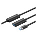 Vention USB 3.0 Type-A Male to Type-A Female Active Extension Cable 5M Black