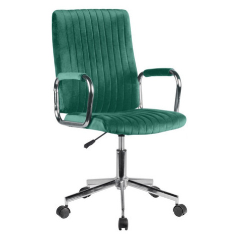 Otočná židle FD-24, zelená Akord
