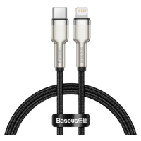 Baseus kabel USB-C PD / Apple Lightning 20W / 0,25m CATLJK-01 Černá