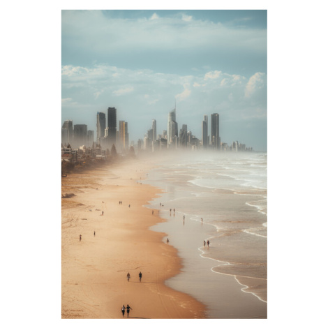 Plakát, Obraz - Dune, Ruochen Shen, 26.7 × 40 cm