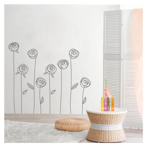 Samolepky na zeď - Růže INSPIO