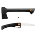 Set FISKARS sekera univerzální A6+pilka zahradní SW16 SOLID