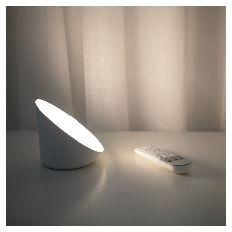LUTEC LED stolní lampa Piala se změnou barvy světla RGBW