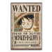 Plakát One Piece: Wanted Luffy