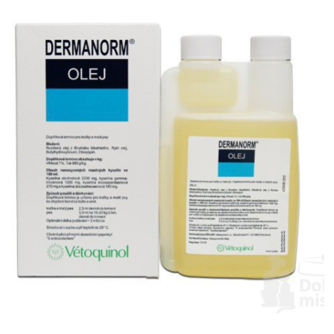 Dermanorm olej 250ml Vétoquinol