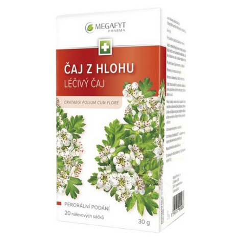 MEGAFYT Léčivý čaj z hlohu 1,5 g  20 sáčků