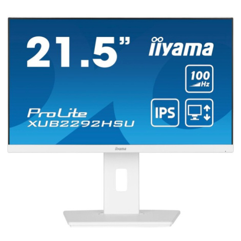 iiyama XUB2292HSU-W6 Bílá