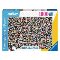 Ravensburger 16744 puzzle mickey a přátelé challenge 1000 dílků