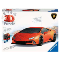 Ravensburger 11571 puzzle 3d lamborghini huracan evo oranžové 156 dílků