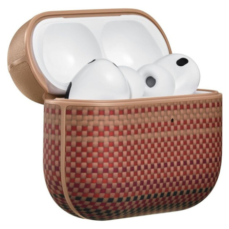 Pitaka Aramid Fiber Magnetic Case pouzdro AirPods Pro 3 Sunset