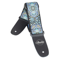 Amumu Hootenanny Embroidery Cotton Strap Blue