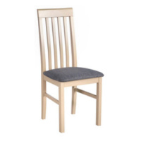 Jídelní židle NILO 1 Bílá Tkanina 24B