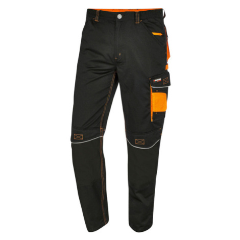 PARKSIDE PERFORMANCE® Pánské pracovní kalhoty (56, černá/oranžová)