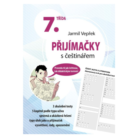 Přijímačky s češtinářem – 7. třída - Jarmil Vepřek EDIKA