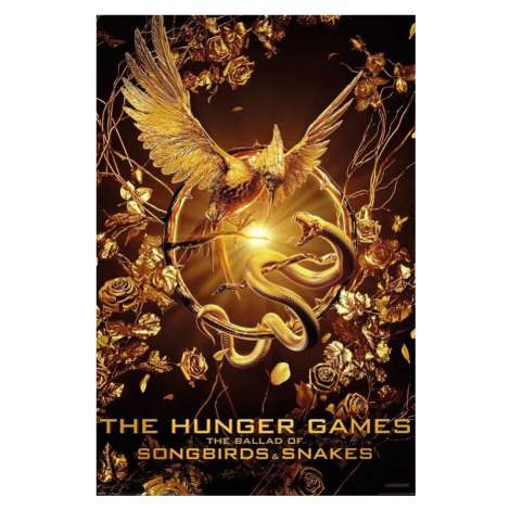 Plakát, Obraz - The Hunger Games: The Ballad Of Songbirds and Snakes - Songbird and Snake Crest, Pyramid