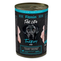 Fitmin For Life Krůtí konzerva pro psy 6 × 400 g